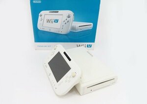 ○【任天堂 ニンテンドー】Wii U本体 プレミアムセット 32GB シロ