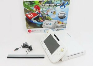 ○【任天堂 ニンテンドー】Wii U本体 マリオカート8セット 32GB シロ