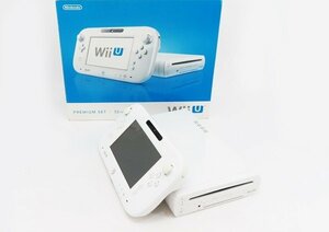 ○【任天堂 ニンテンドー】Wii U本体 プレミアムセット 32GB　シロ