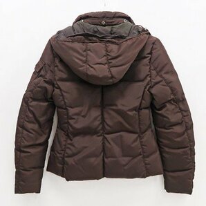 ◇【MONCLER モンクレール】FLAN ダウンジャケット 45500 ダークブラウン 0の画像2