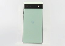 ◇【au/Google】Google Pixel 6a 128GB SIMフリー GB17L スマートフォン セージ_画像1