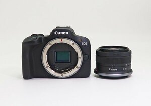 ◇美品【Canon キヤノン】EOS R100 RF-S 18-45 IS STM レンズキット (キャノン) ミラーレス一眼カメラ