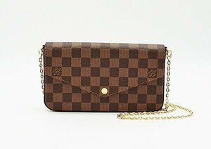 ◇美品【LOUIS VUITTON ルイ・ヴィトン】ポシェット・フェリシー N40492 ショルダーバッグ ダミエ