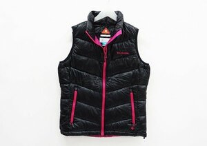 ◇美品【Columbia コロンビア】ダウンベスト ブラック M