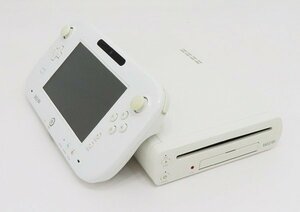 ○【任天堂 ニンテンドー】Wii U本体 32GB シロ