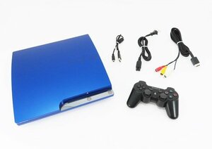 ○【SONY ソニー】PS3本体 160GB CECH-2500A スプラッシュブルー