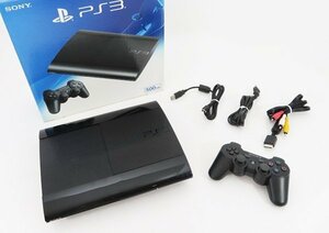 ♪○【SONY ソニー】PS3本体 500GB CECH-4300C チャコールブラック