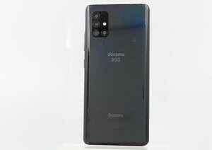 ◇【docomo/SAMSUNG】Galaxy A51 5G 128GB SC-54A スマートフォン プリズムブリックスブラック