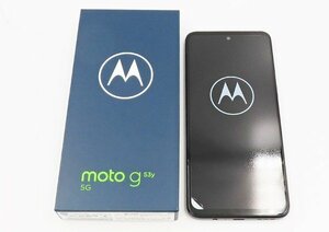 ◇未使用【Y!mobile/MOTOROLA】ワイモバイル moto g53y 5G 128GB SIMフリー XT2335-4 スマートフォン インクブラック