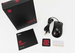 ◇美品【BenQ ベンキュー】EC2-B 有線ゲーミングマウス USBマウス