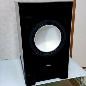 ★良品　3ヶ月間動作保障品★ONKYO　SL-D501/デジタルアンプ搭載サブ・ウーファー100W　名機★　 美品 