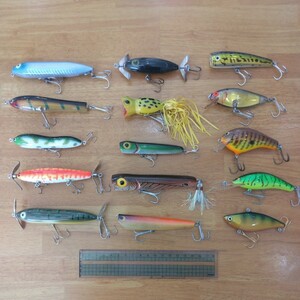 Heddon Balsa50 STORM CHUG BUG ハトリーズ フラポッパー　スピードシャッド　スプラッシャー　まとめて Bagley’s Bomber ザラスプーク　