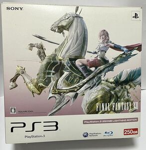 ジャンク 【本体同梱版】　プレイステーション3 PlayStation3 ファイナルファンタジーⅩⅢ ライトニングエディション(250GB)(CEJH10008)