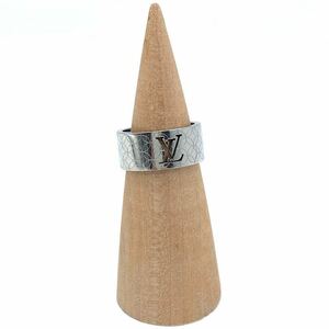 LOUIS VUITTON Louis Vuitton ring M65456 bar g car nze Rize silver color ring 