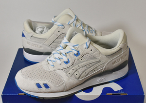 27.5cm J.Crew x ASICS Gel-Lyte III 3 Silver Birch H6E4K-0296 US9.5