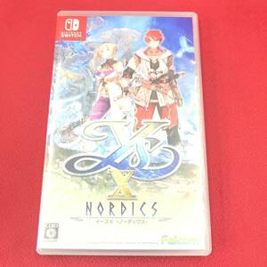 ■Switchソフト【イースX -NORDICS- 】送料無料/１円～（S2208）