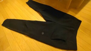 ☆DESCENTE☆デサント☆ブラックストレッチハイブリッドスリムリラックスパンツゴルフ☆ZERO STYLE☆☆