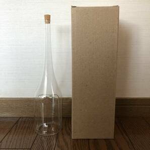 ヴィンテージ アンティーク 古い瓶 デッドストック ガラス瓶 古瓶 ウォーターサーバー 古い箱付き 高さ約29㎝の画像1
