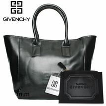 GIVENCHY ジバンシー メンズ レディース トートバッグ ブラック ビジネス 通勤 黒 ハンドバッグ 海外_画像8