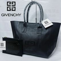 GIVENCHY ジバンシー メンズ レディース トートバッグ ブラック ビジネス 通勤 黒 ハンドバッグ 海外_画像1