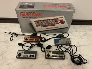 任天堂ファミリーベーシックJOYCARDファミコンgameコントローラーまとめ連射キーボードNintendo人気おすすめ動作未確認レア中古ゲーム