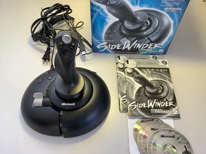 マイクロソフト サイドワインダー フォースフィードバック2 動作確認済 Microsoft SideWinder Force Feedback 2