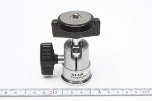 ※ 軽量 SLIK スリック ボール雲台 自由雲台 Compact Ball Head c0017