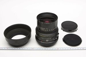 ※ Mamiya マミヤ 単焦点レンズ RB67用 K/L 65mm f4 L KL 純正 前後キャップ 純正フード付 c0036