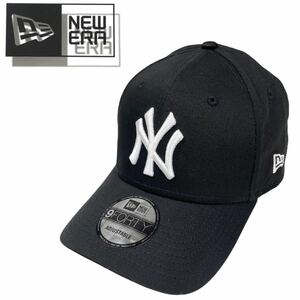 ☆正規品新品☆NEWERA 9FORTY ニューエラ キャップ 帽子 野球帽 940シリーズ ヤンキース ブラック スナップバック仕様 ワンサイズ