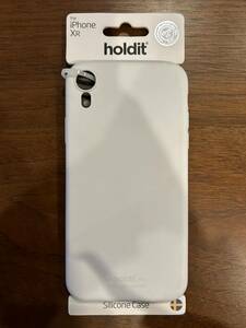 HOLDIT iPhoneXRソフトタッチシリコーンケース 新品