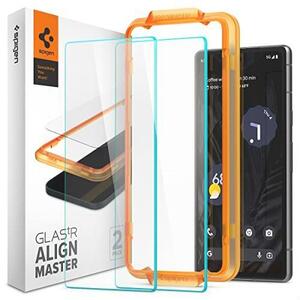 お勧め Spigen AlignMaster ガラスフィルム Google Pixel 7a 用 ガイド枠付き pixel 7a 対応 保護 フィルム 2枚入 ★在庫限り★