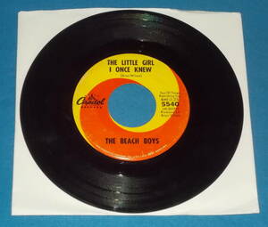 ☆7inch EP★US盤●THE BEACH BOYS/ザ・ビーチ・ボーイズ「The Little Girl I Once Knew/リトル・ガール・アイ・ワンス・ニュー」60s名曲●