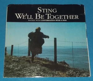 ☆7inch EP★US盤●STING/スティング「We'll Be Together/ウィル・ビー・トゥゲザー」80s名曲!●