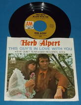 ☆7inch EP★US盤●HERB ALPERT/ハーブ・アルパート「This Guy's In Love With You/ディス・ガイ」60s名曲!●_画像2