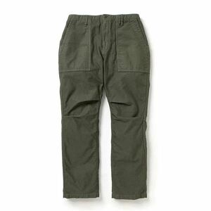 【nonnative】22SS TROOPER PANTS 03 COTTON BACK SATIN OVERDYED OLIVE/2 ノンネイティブ パンツ ベイカーパンツ 