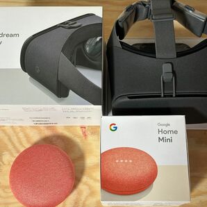 Google Daydream View VRとHome Miniスピーカー