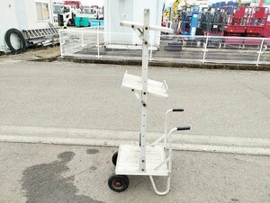 【直接引取のみ 愛媛】アルミ運搬車 アルミ台車 3段 高さ168cm 中古難あり