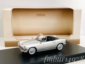 ＜絶版・未展示＞EBBRO　エブロ　1/43　Honda SPORTS 360 1962 (Silver) 　ホンダ　スポーツ　（シルバー）