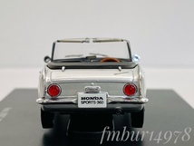 ＜絶版・未展示＞EBBRO　エブロ　1/43　Honda SPORTS 360 1962 (Silver) 　ホンダ　スポーツ　（シルバー）_画像5