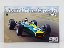 ＜絶版・未使用＞エブロ　EBBRO　1/20　プラモデル　Team Lotus type 49 (1967)　チーム　ロータス_画像1