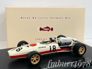 ＜未展示＞EBBRO　エブロ　1/43　Honda RA273　1966 Italy GP No.18　F1世界選手権　イタリアグランプリ　リッチー・ギンサー　