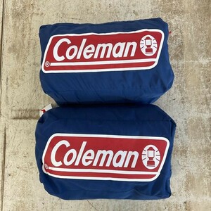 ◆2点セット◆コールマン Coleman アドベンチャースリーピングバッグ 150×190cm 軽量 寝袋 キャンプ 車中泊 地震 防災 封筒型 mc01063304