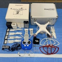 ◆盛りだくさん◆　DJI 【DIPS未登録・紐付けなし】Phantom3 Advanced ファントム ドローン 空撮 バッテリー等 mc01061250_画像1