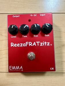 EMMA ReezaFRATzitz ギター オーバードライブ ディストーション 動作未確認