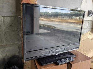 三菱 REAL LCD-A32BHR10 液晶テレビ 32型 Blu-ray　レコーダー内蔵　リモコン　B-CASカード付