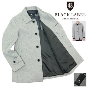 [B2770][ new goods ][ regular price 69,300 jpy ]BLACK LABEL CRESTBRIDGE Black Label k rest Bridge Short melt n turn-down collar coat 