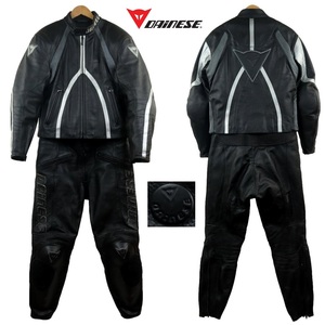 [S3075]DAINESE большой ne-ze костюм для гонок кожа комбинезон кожаный жакет кожаный салон ntsu мотоциклетная экипировка раздельный подкладка есть 