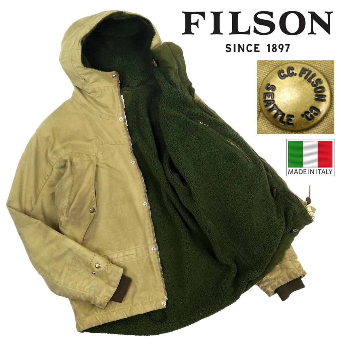 Yahoo!オークション -「filson italy」(アウトドアウエア) の Yahoo!オークション -「filson italy」(アウトドアウエア) の