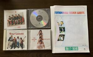 フォーリーブスCD ４枚　難あり