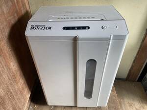 明光商会 MSシュレッダー MSR-25CM 動作品